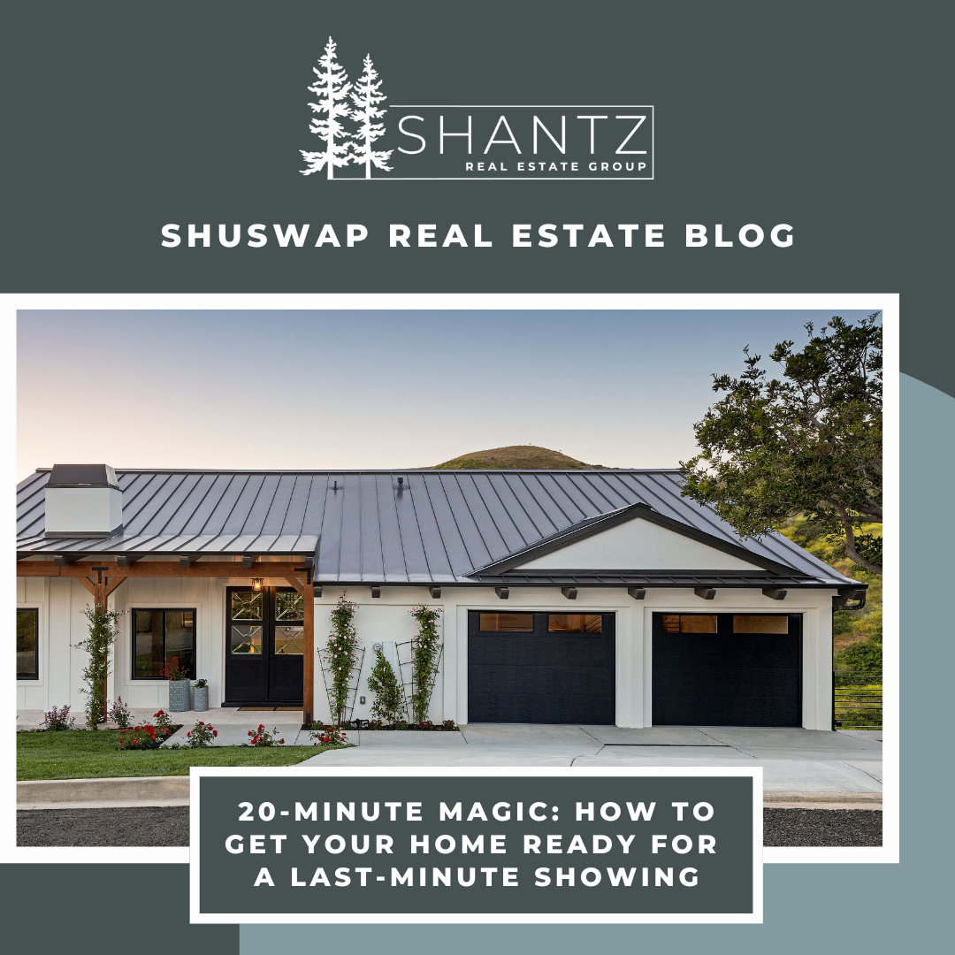 20-Minute Magic: How to Prep Your Home for a Last-Minute Showing
